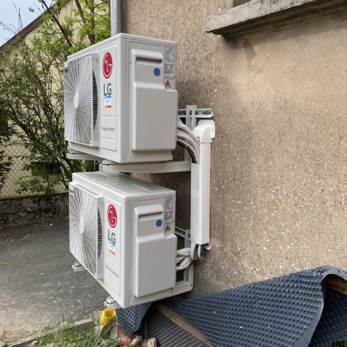 Pose d’une climatisation r&eacute;versible &agrave; Butten Freyming-Merlebach 0