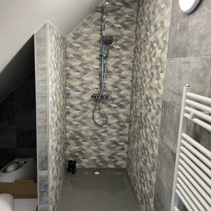 Remplacement d&rsquo;une baignoire par une douche et remplacement WC &agrave; Jetterswiller Freyming-Merlebach 2