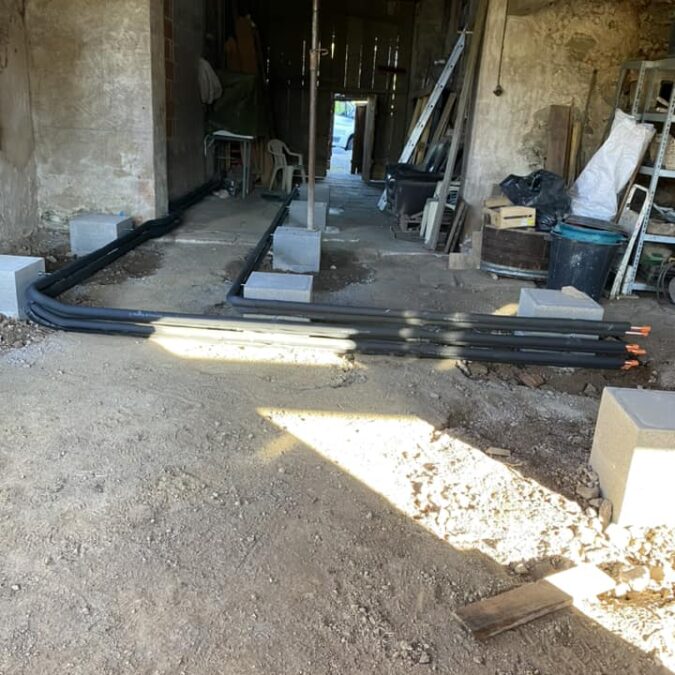 Pose d&rsquo;un tubage double parois isol&eacute; pour une future chaudi&egrave;re bois &agrave; Adamswiller Saint-Avold 9