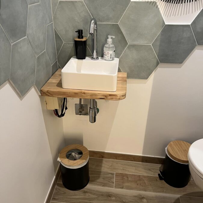 Cr&eacute;ation d&rsquo;une salle de bain et remplacement d&rsquo;un Wc &agrave; Obernai Creutzwald 1