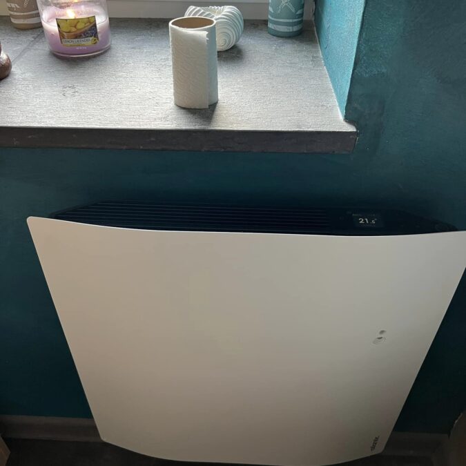 Pose de radiateurs &eacute;lectriques Atlantic Diemeringen Forbach 1