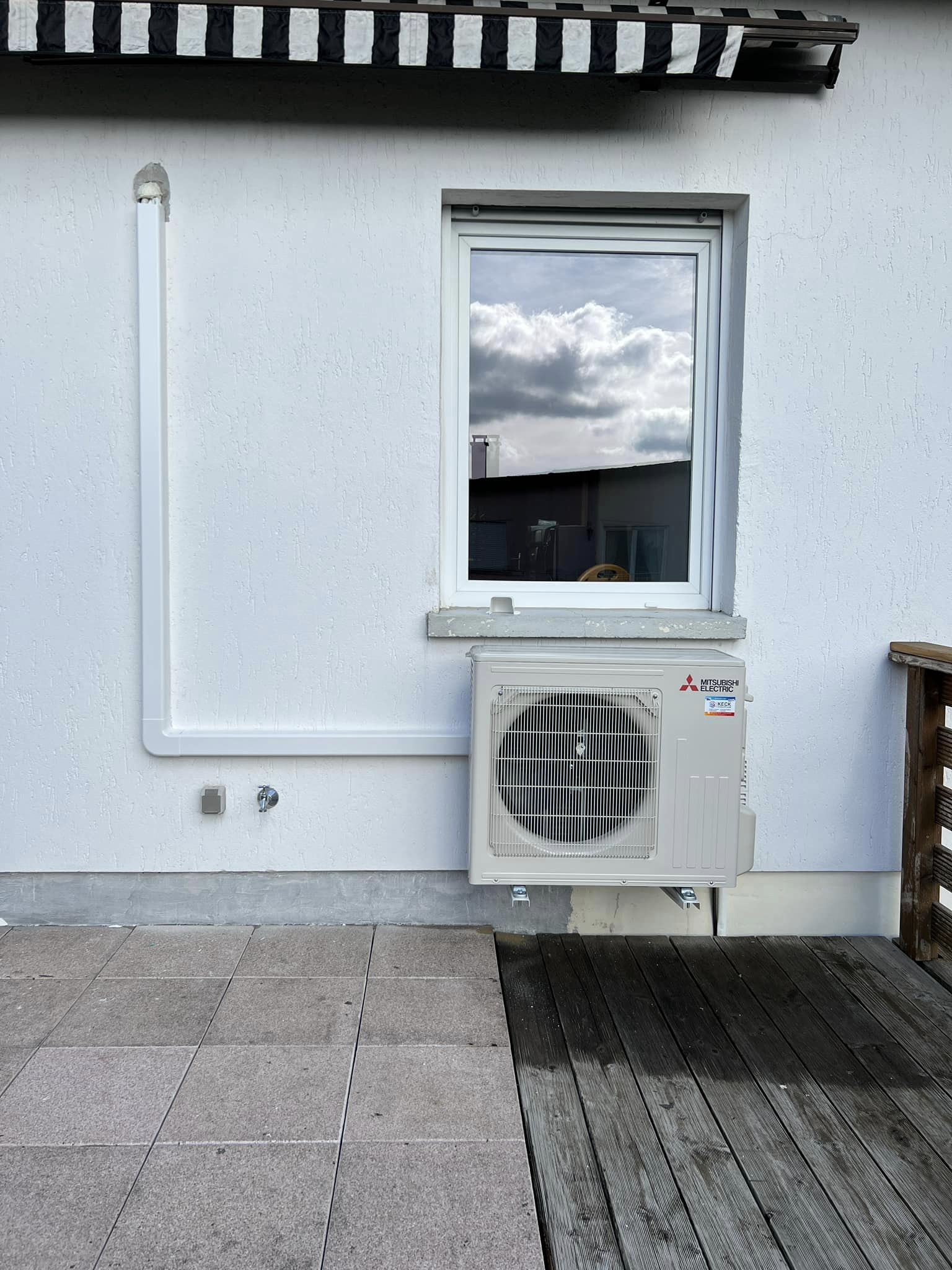 Installation d&rsquo;une pac air/air &agrave; Grosbliederstroff Stiring-Wendel