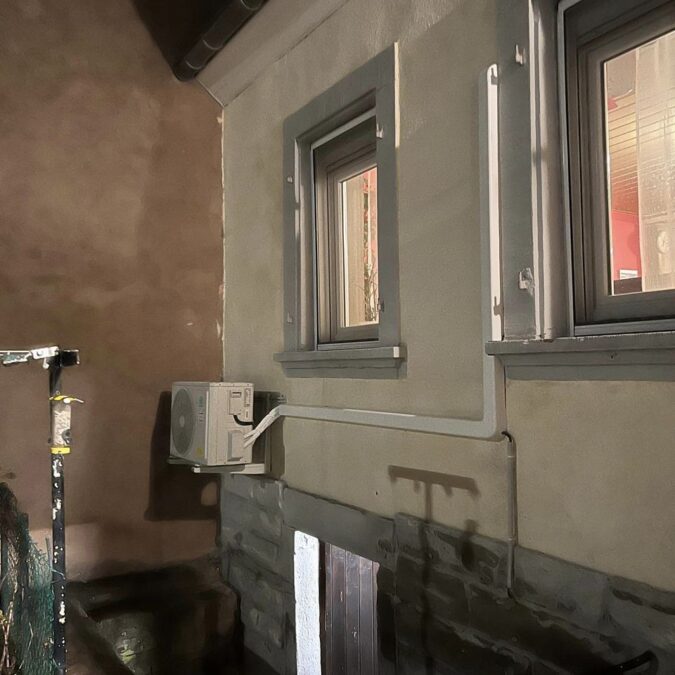 Installation d&rsquo;une PAC air/air de la marque HEIWA &agrave; Weislingen Creutzwald 0