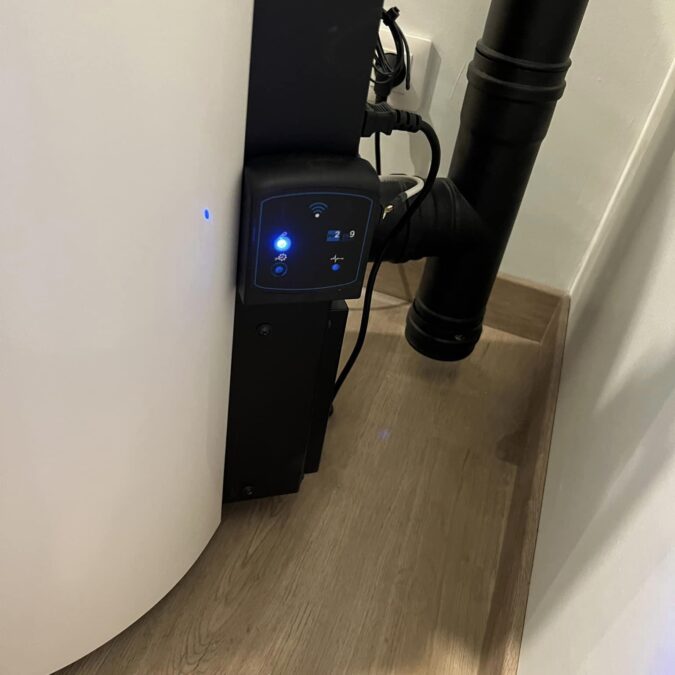 Installation d&rsquo;un po&ecirc;le &agrave; granul&eacute;s avec connexion wifi &agrave; Butten Freyming-Merlebach 2