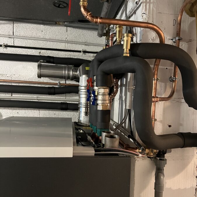 Installation d’une chaudi&egrave;re pellets Hargassner avec Un silo textile en remplacement d’une chaudi&egrave;re fioul sur Diemeringen Freyming-Merlebach 2