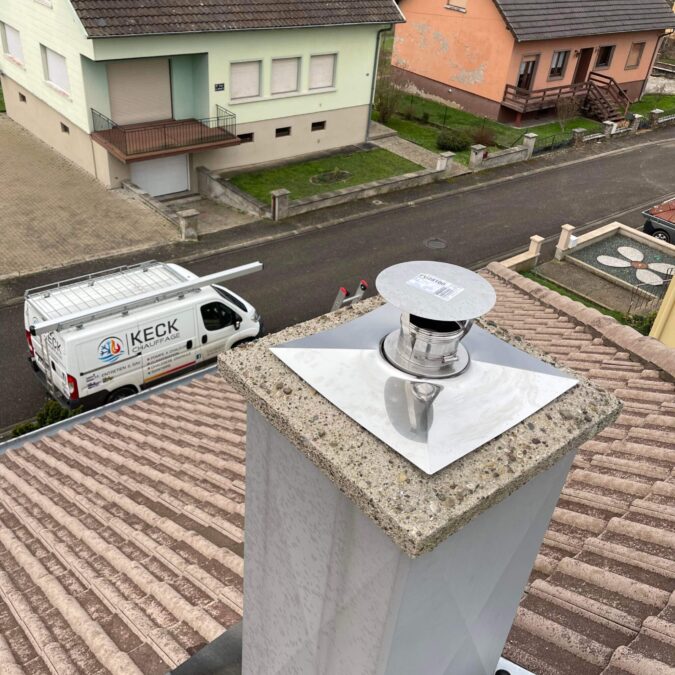 Installation d’une chaudi&egrave;re pellets Hargassner avec Un silo textile en remplacement d’une chaudi&egrave;re fioul sur Diemeringen Brumath 7