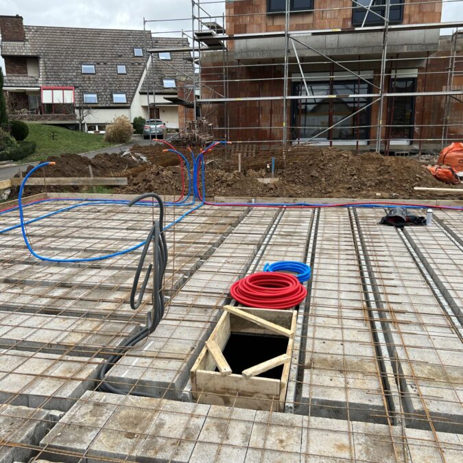 Pose des arriv&eacute;es d&rsquo;eau sanitaire sur une maison neuve &agrave; Geudertheim Sarrebourg 0