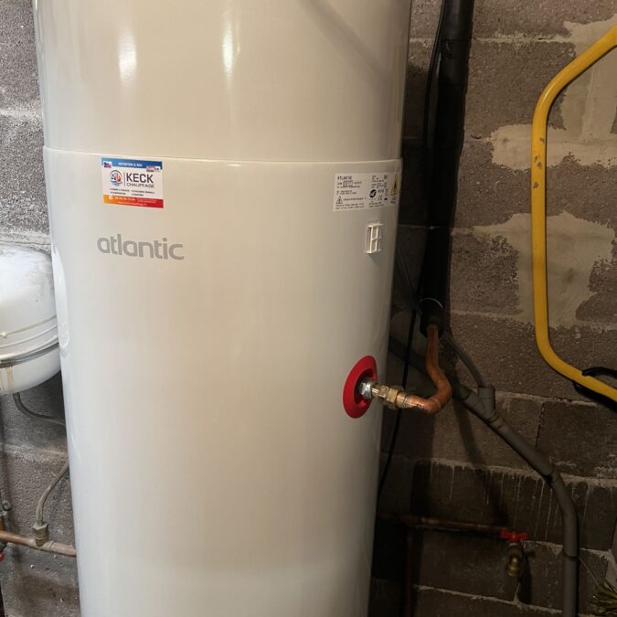 Remplacement d&rsquo;un ancien chauffe-eau thermodynamique par un nouveau de chez Atlantic &agrave; Diemeringen Sarrebourg 1