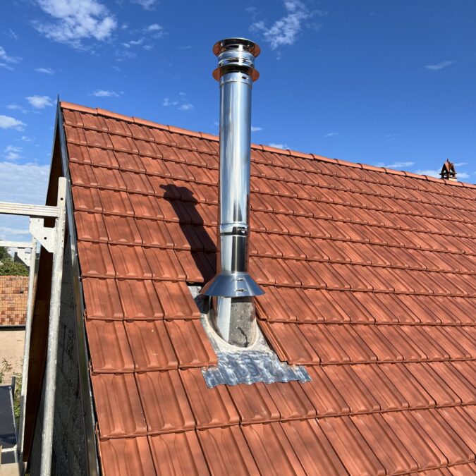 Installation d&rsquo;un tubage double parois isol&eacute; pour une chaudi&egrave;re bois &agrave; Adamswiller Behren-l&egrave;s-Forbach 0