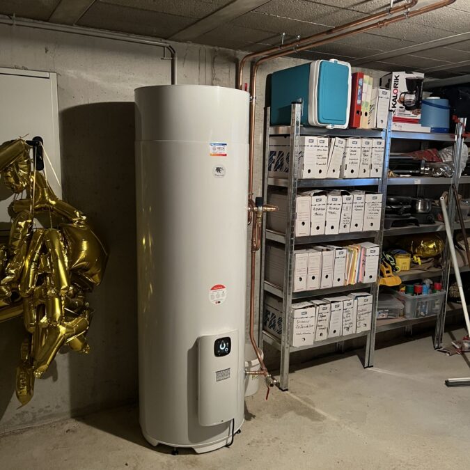 Pose d&rsquo;un thermodynamique Atlantic a Eywiller Forbach 0