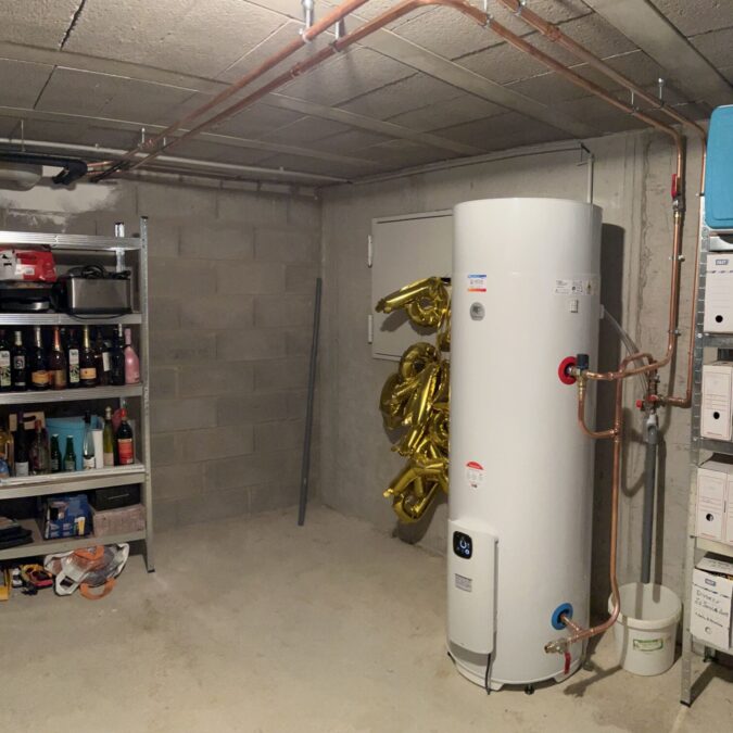 Pose d&rsquo;un thermodynamique Atlantic a Eywiller Molsheim 3