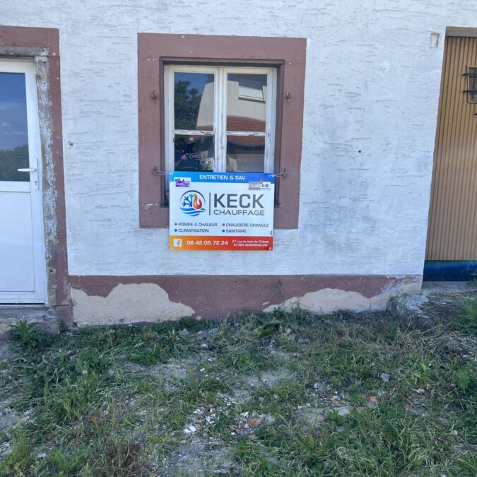 Installation d&rsquo;une pompe &agrave; chaleur air eau en remplacement d&rsquo;une chaudi&egrave;re fioul pour plus d&rsquo;&eacute;conomie a Gungwiller Forbach 6