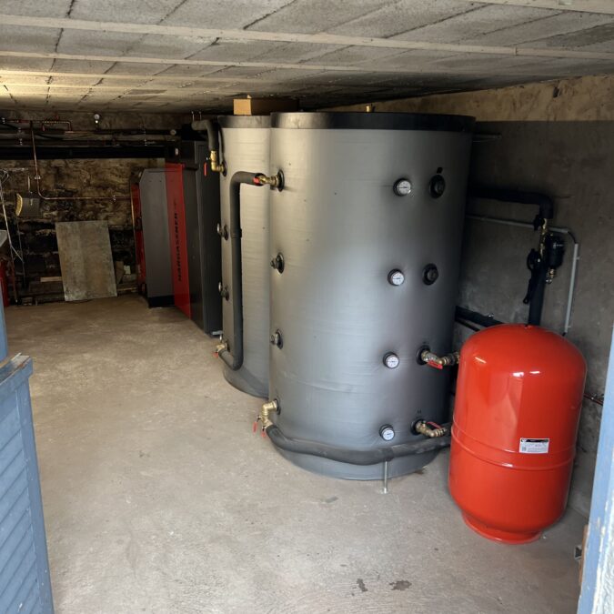 Installation d&rsquo;une chaudiere mixte bois granul&eacute;s Hargassner avec production ecs en remplacement d&rsquo;une chaudi&egrave;re fioul &agrave; Frohmuhl Saint-Avold 1