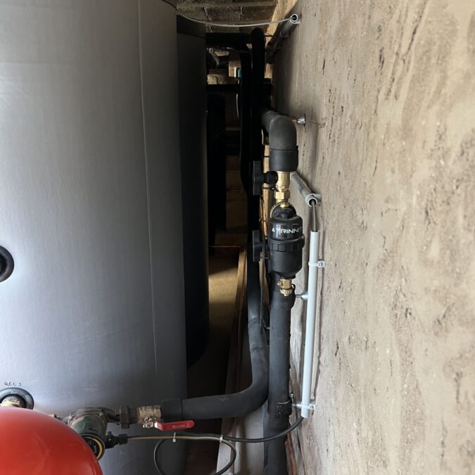 Installation d&rsquo;une chaudiere mixte bois granul&eacute;s Hargassner avec production ecs en remplacement d&rsquo;une chaudi&egrave;re fioul &agrave; Frohmuhl Creutzwald 2