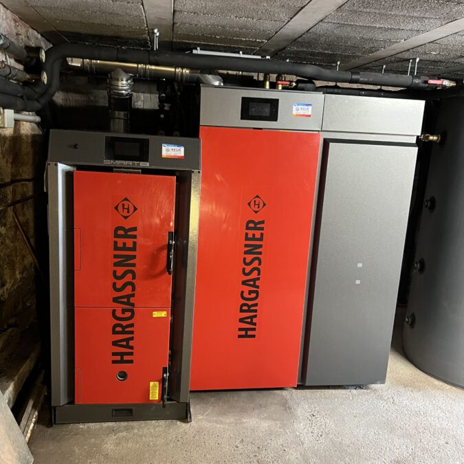 Installation d&rsquo;une chaudiere mixte bois granul&eacute;s Hargassner avec production ecs en remplacement d&rsquo;une chaudi&egrave;re fioul &agrave; Frohmuhl Saverne 4